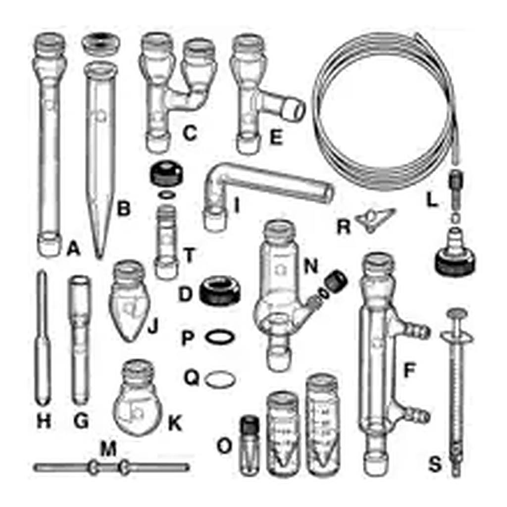 Merck Kontes 14/10 MICROFLEX glassware kits