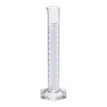 Merck Pyrex double metric scale economy grade graduated cylinder