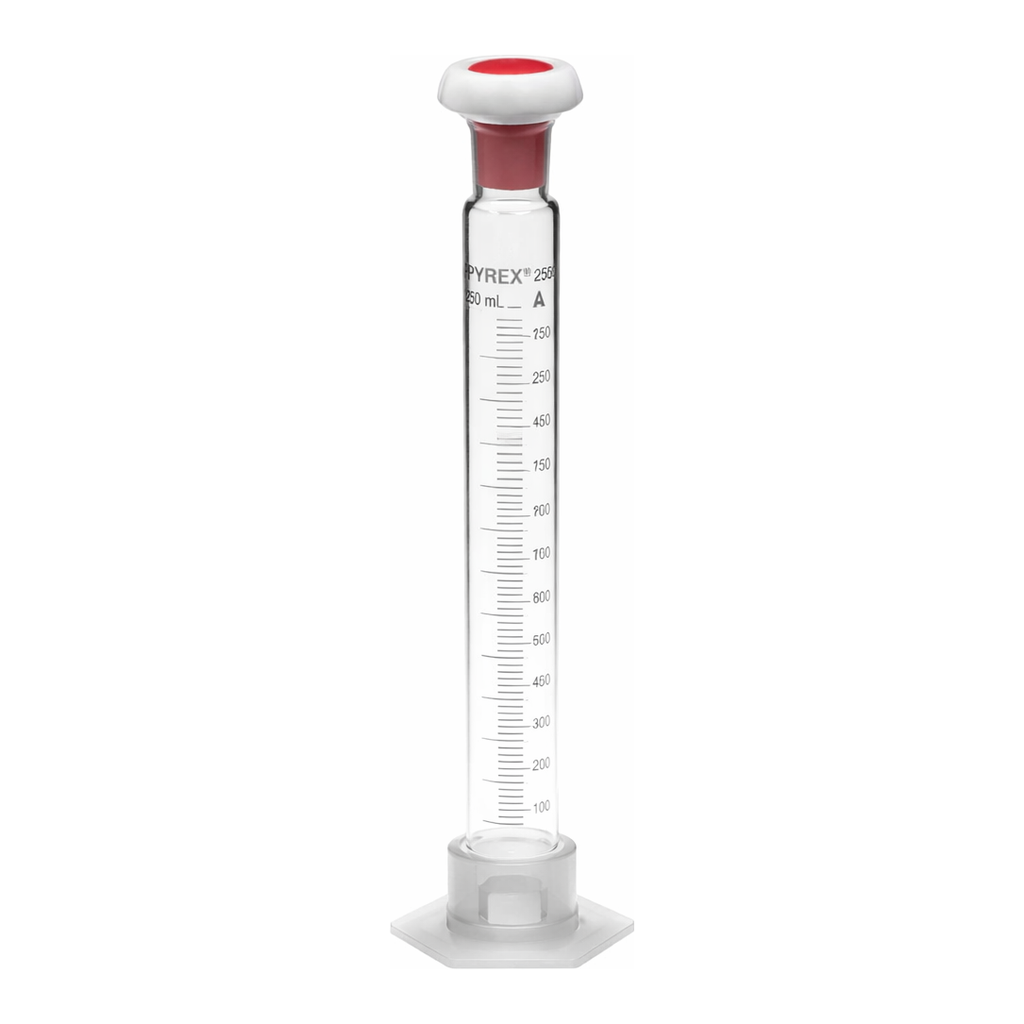 Merck Pyrex Mixing cylinder, class B, detachable foot,