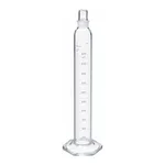 Merck Pyrex serialized/certified graduated cylinder with Pyrex stopper