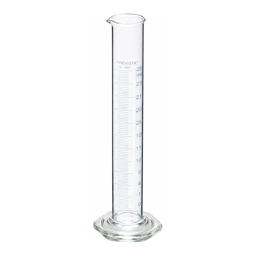 Merck Pyrex VISTA graduated cylinder, to contain