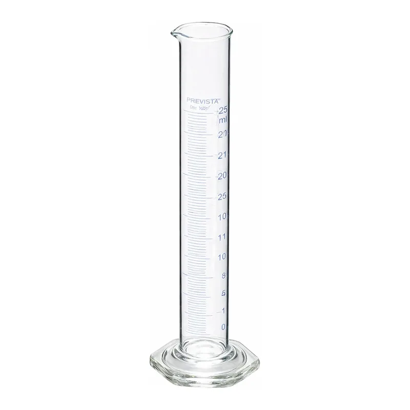 Merck Pyrex VISTA graduated cylinder, to contain