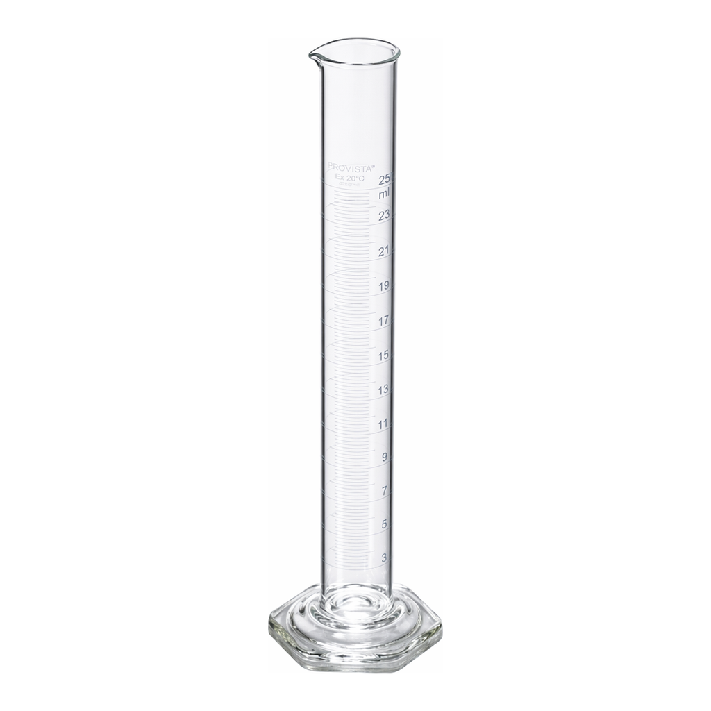 Merck Pyrex VISTA graduated cylinder, to deliver