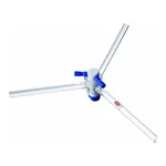 Merck Synthware 120 degree bore PTFE stopcock