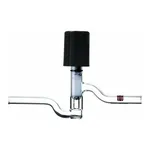 Merck Synthware 180 degree high vacuum valve with protected o-rings