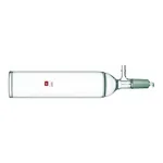 Merck Synthware chromatography column with vacuum connection and fritted disk