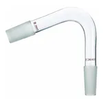 Merck Synthware connecting adapter with 75 degree bend