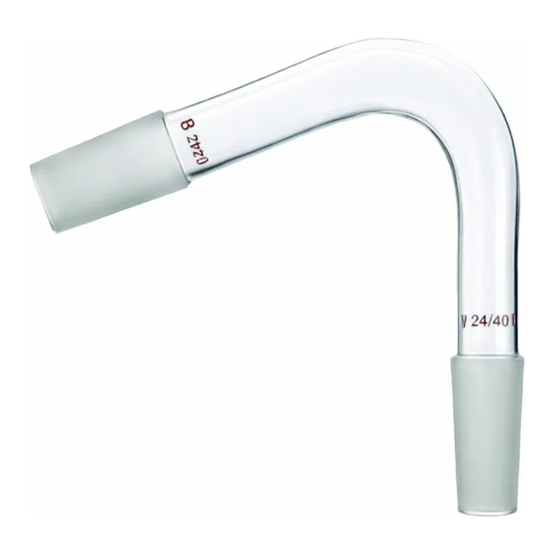 Merck Synthware connecting adapter with 75 degree bend