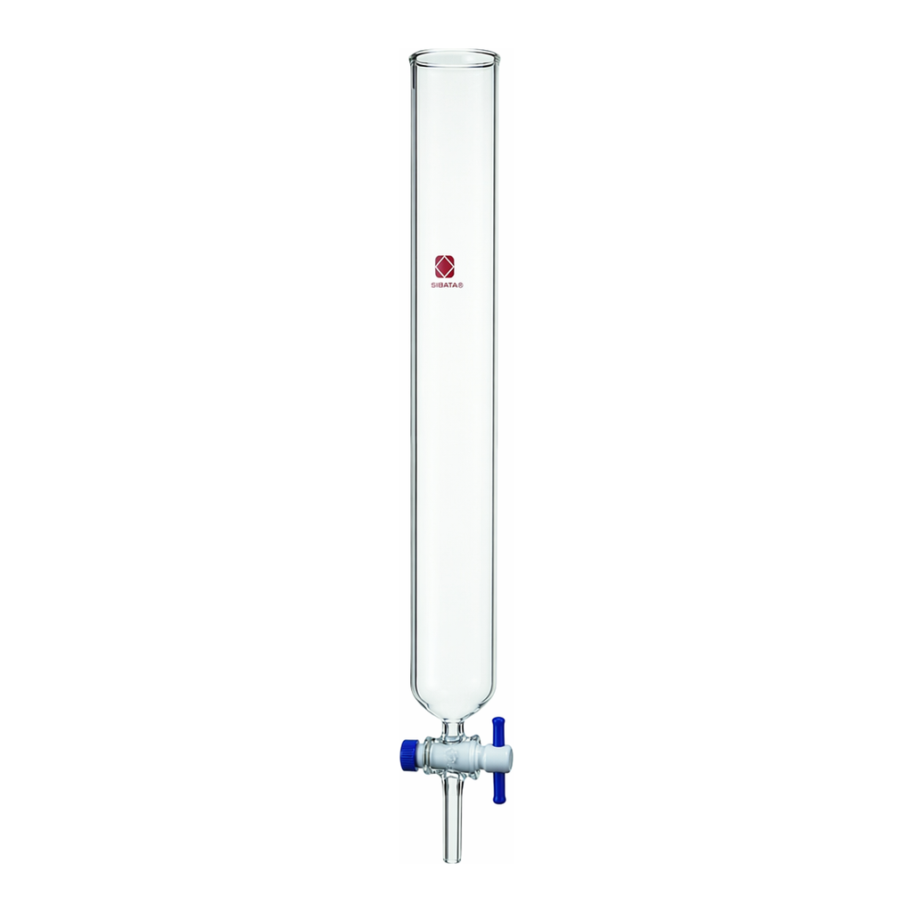 Merck Synthware chromatography column with PTFE stopcock