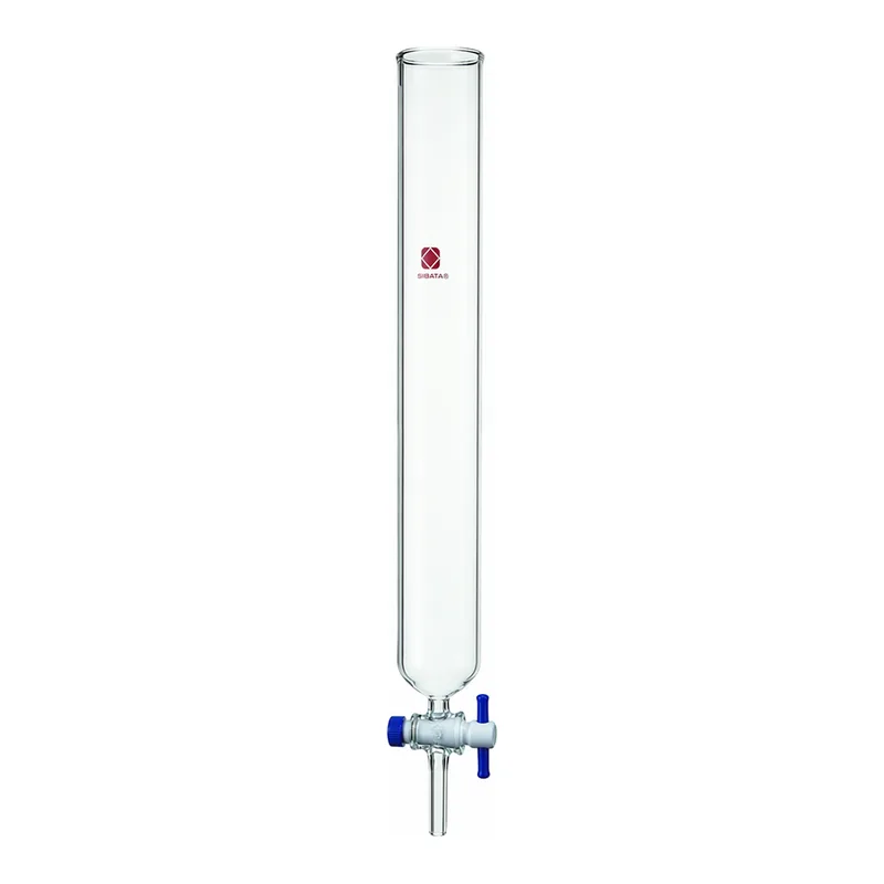 Merck Synthware chromatography column with PTFE stopcock