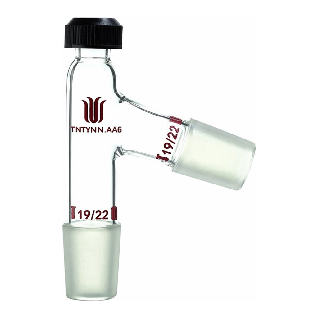 Merck Synthware distilling adapter with compression cap