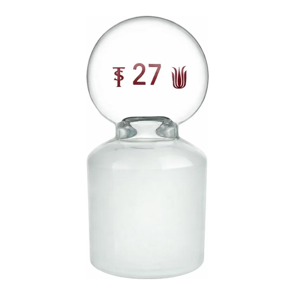 Merck Synthware flask length pennyhead stopper, solid