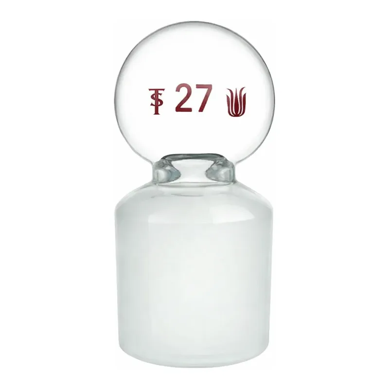 Merck Synthware flask length pennyhead stopper, solid