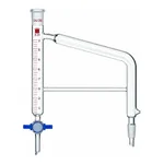 Merck Synthware Dean Stark distillation receiver with vacuum jacketed uptake tube