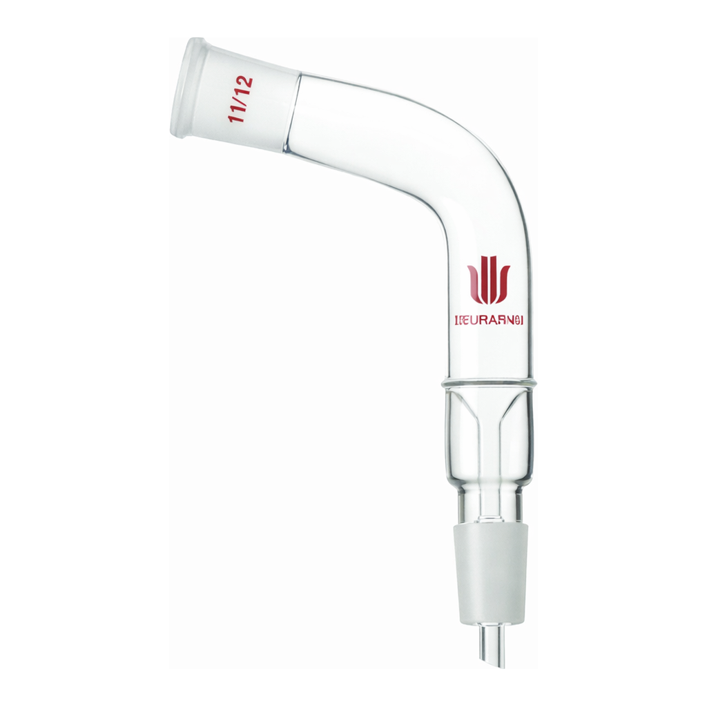 Merck Synthware distilling adapter with 105 degree bend