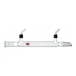 Merck Synthware Liebig condenser with 8 mm OD removable hose connections