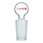 Merck Synthware pennyhead stopper, hollow