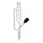 Merck Synthware pressure equalizing funnel with high vacuum valve
