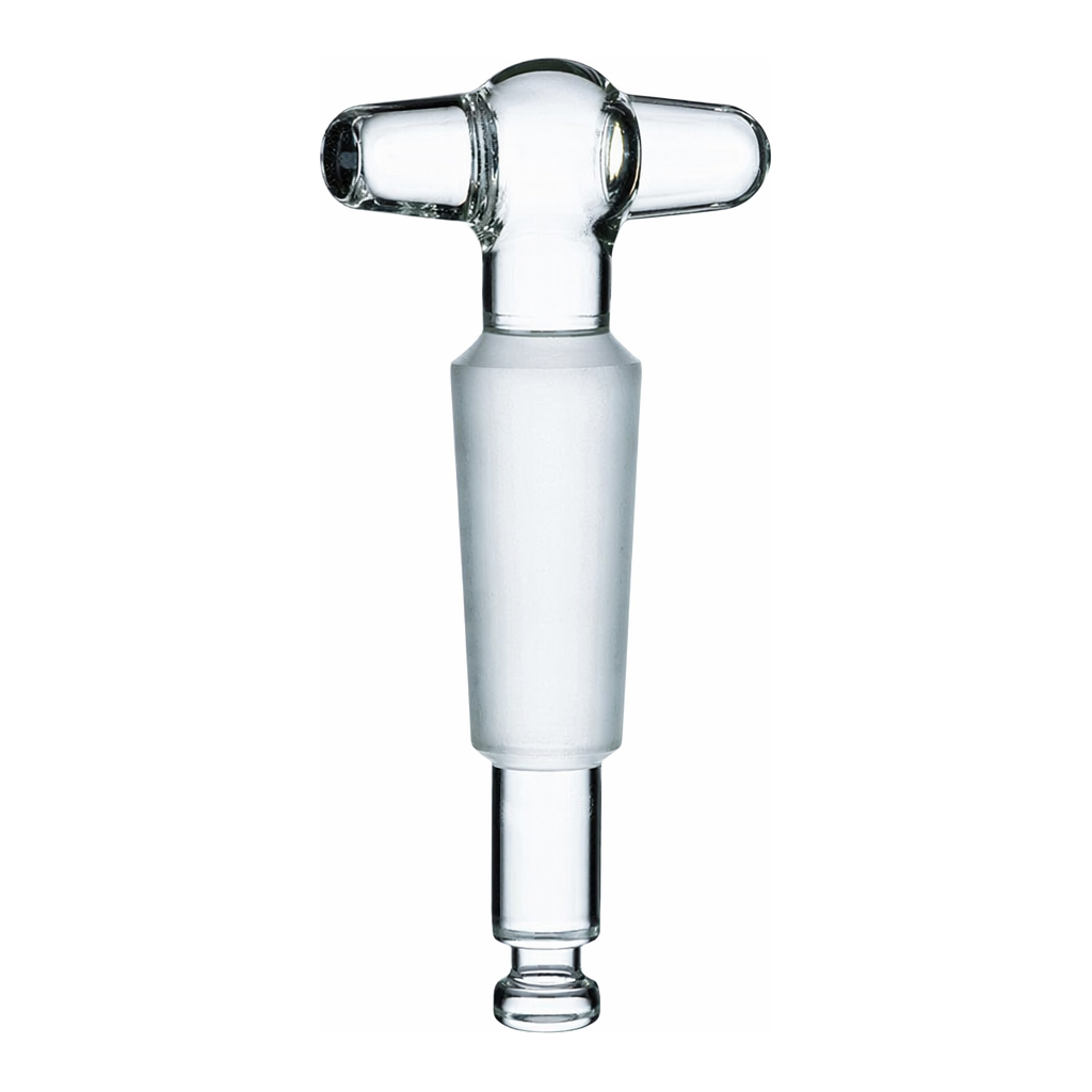 Merck Synthware straight bore glass stopcock plug
