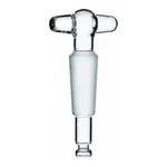 Merck Synthware straight bore glass stopcock plug