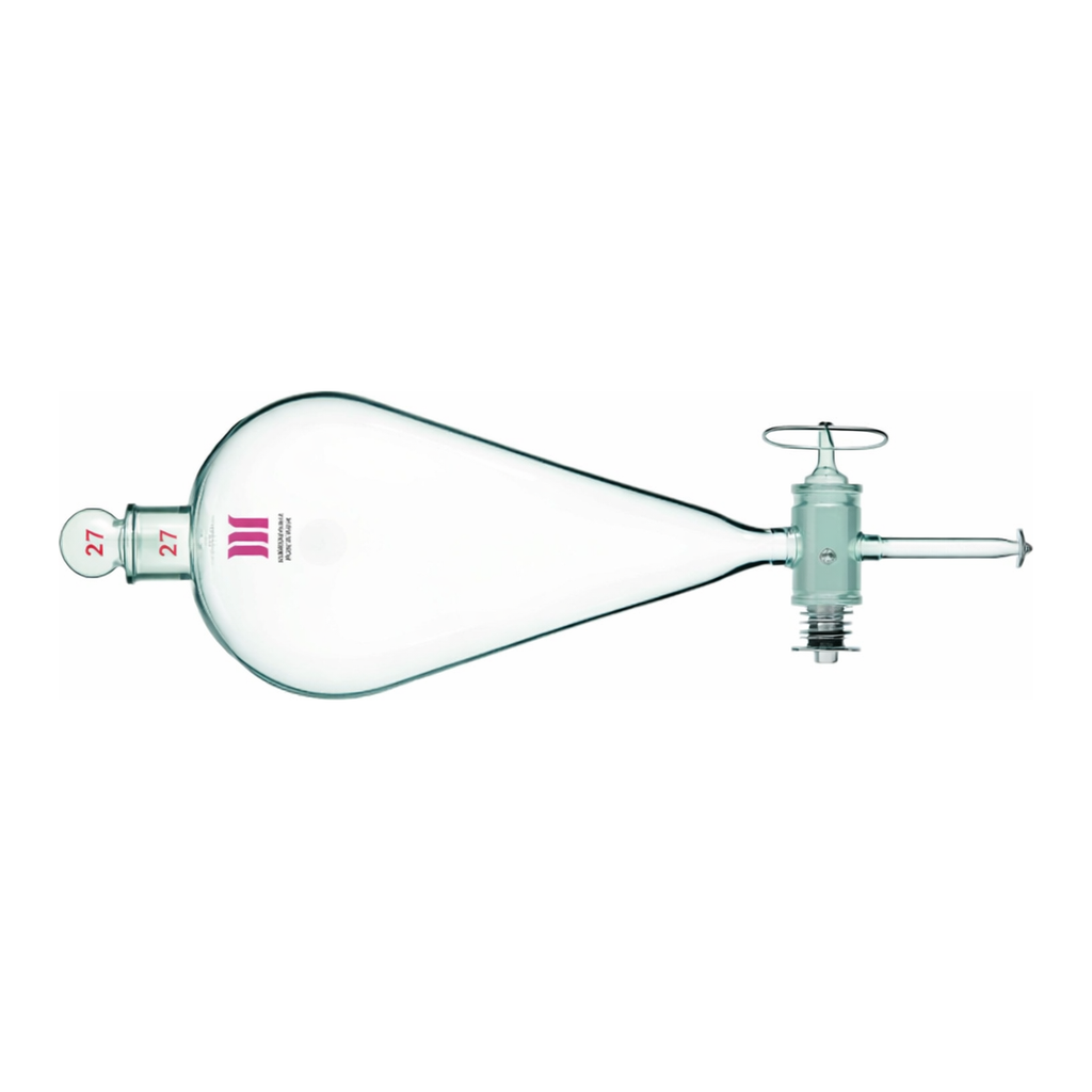Merck Synthware Squibb separatory funnel with glass stopcock