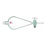 Merck Synthware Squibb separatory funnel with glass stopcock