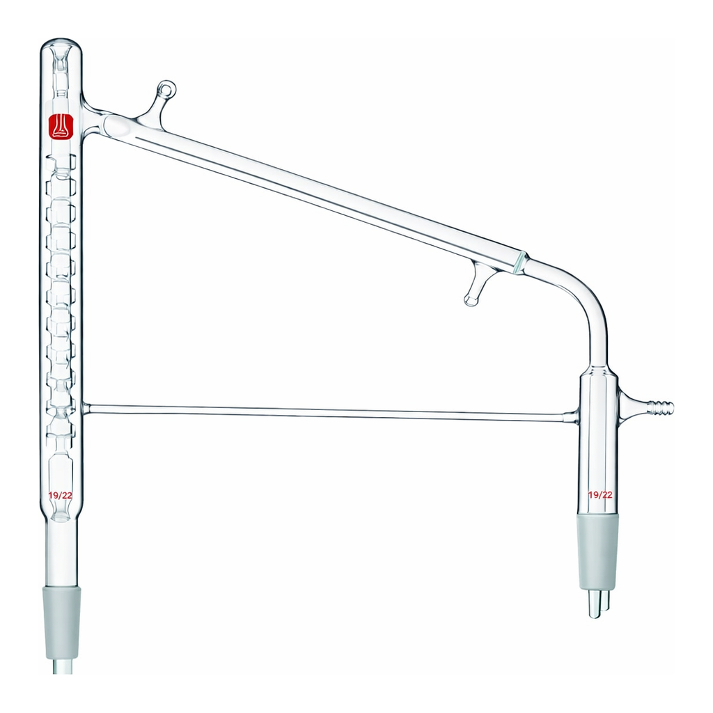 Merck Synthware vacuum jacketd Vigreux distillation head