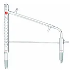 Merck Synthware vacuum jacketd Vigreux distillation head