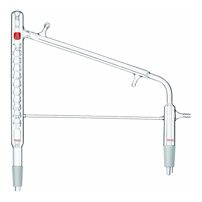 Merck Synthware vacuum jacketd Vigreux distillation head