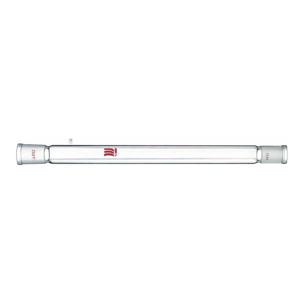 Merck Synthware vacuum jacketed distillation column with indents to support packing material