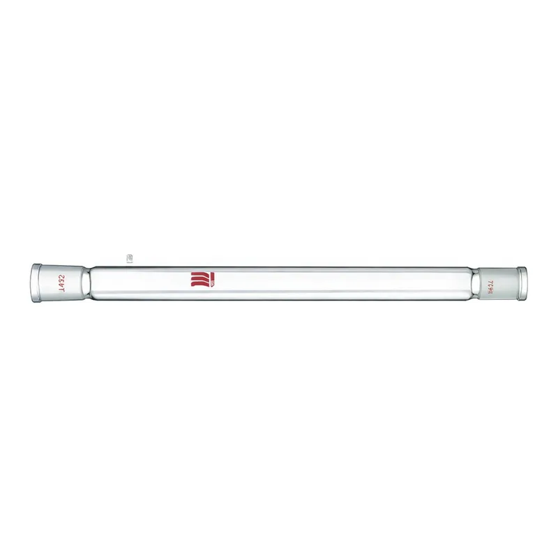 Merck Synthware vacuum jacketed distillation column with indents to support packing material