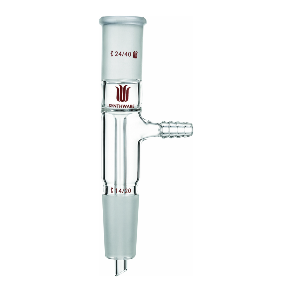 Merck Synthware vertical vacuum take-off adapter