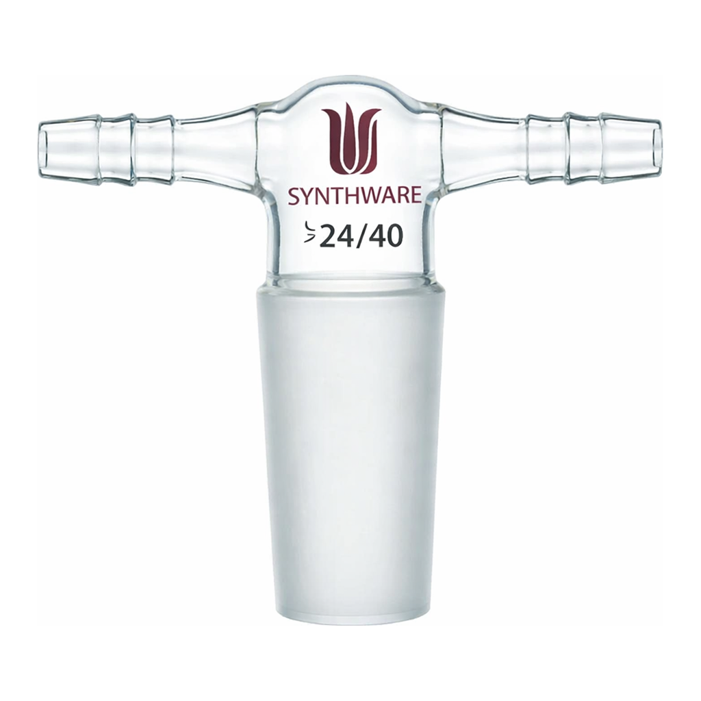 Merck Synthware twin hose connecting adapter