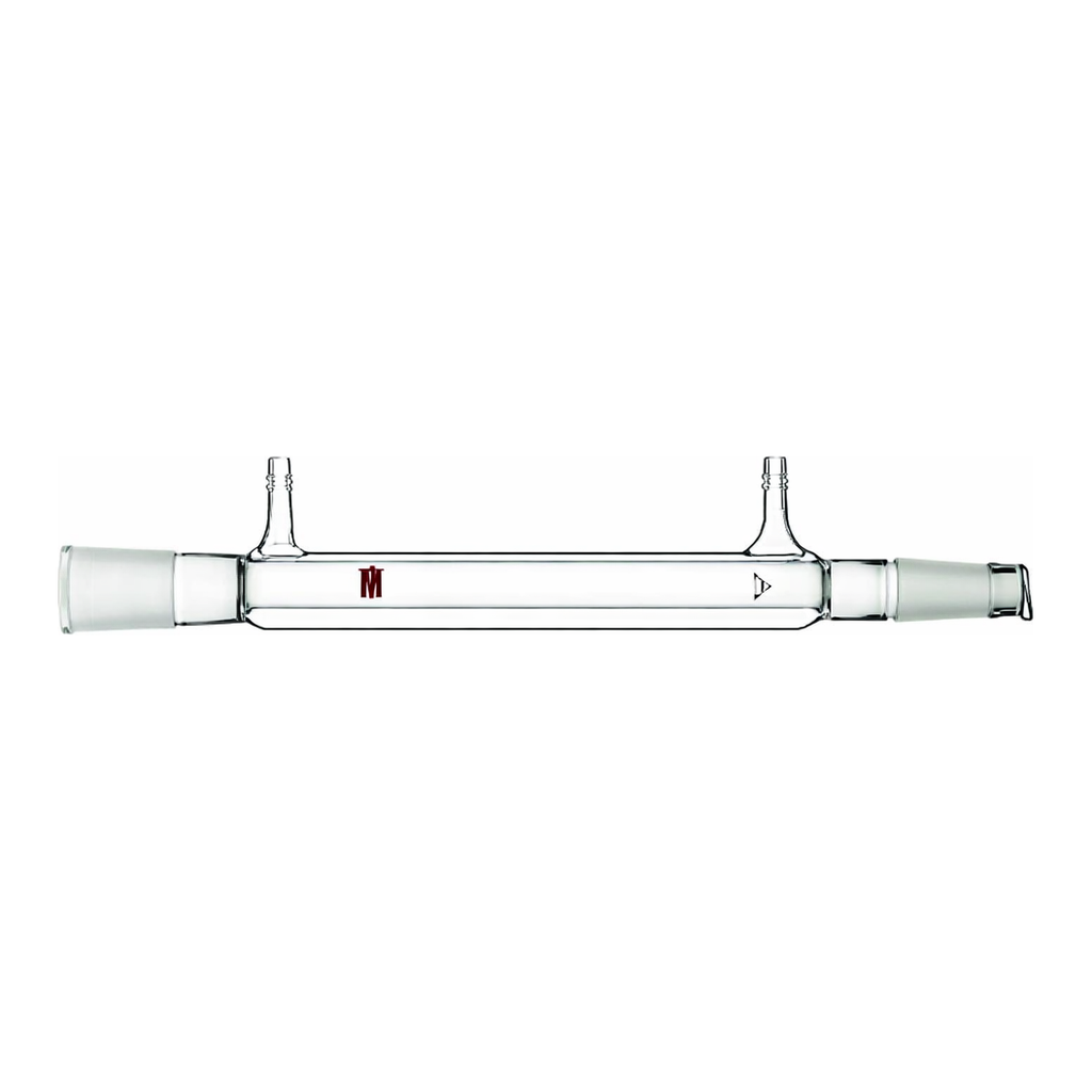 Merck Synthware water jacketed distillation column with indents to support packing material