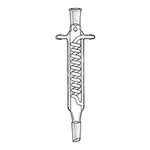 Merck Ace double-jacketed coiled condenser