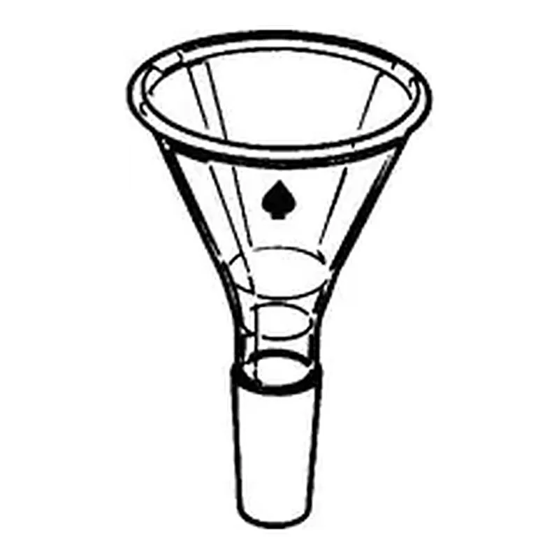 Merck ACE heavy-wall powder funnels