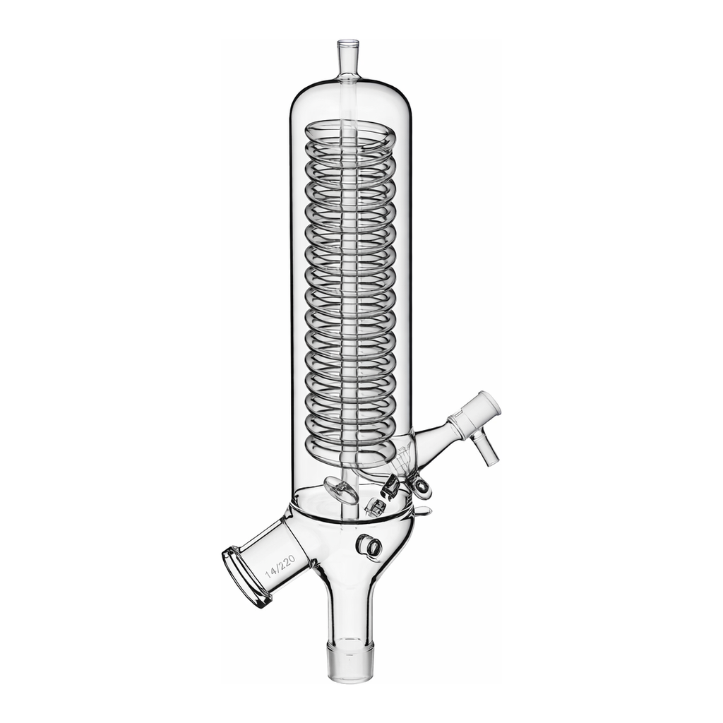 Merck Ace rotary evaporator condenser complete `V` assembly