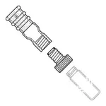Merck Ace Rotary Evaporator Vial Adapter Kit