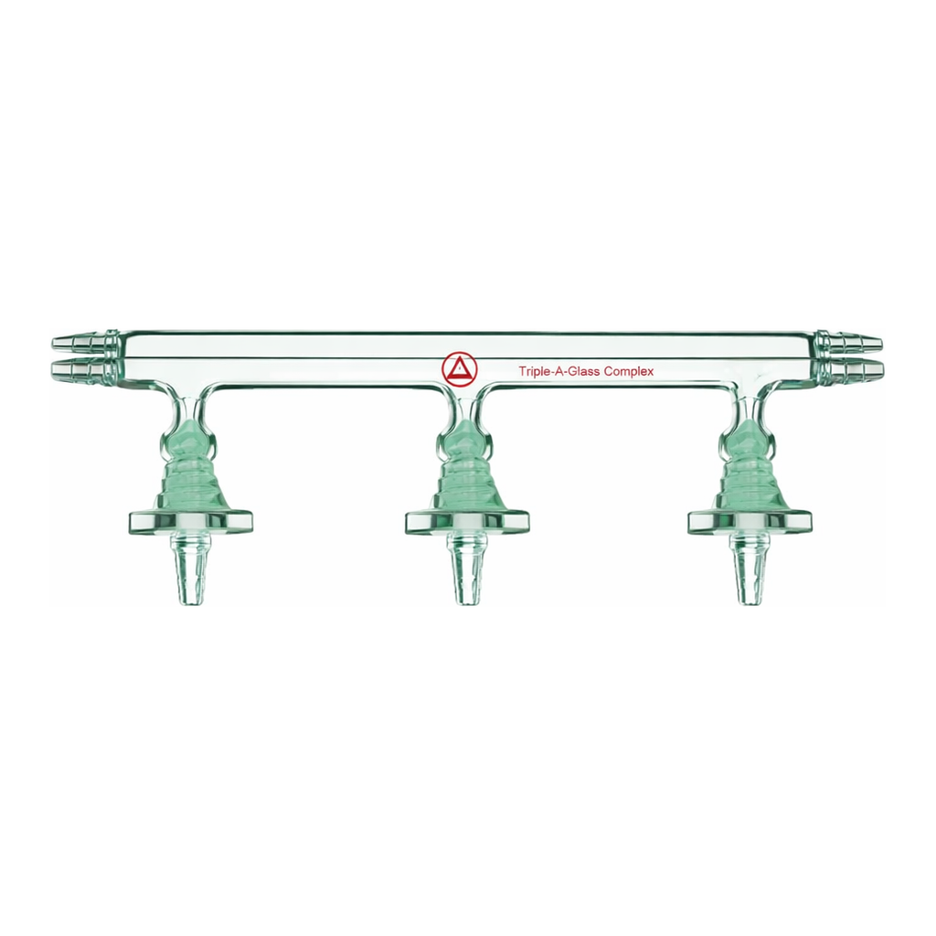 Merck Aldrich dual bank manifold with glass stopcocks