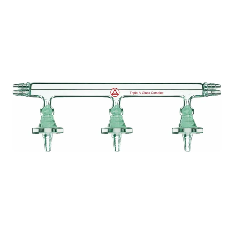 Merck Aldrich dual bank manifold with glass stopcocks