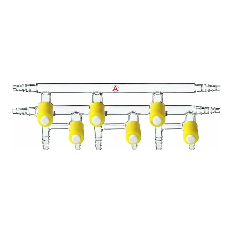 Merck Aldrich dual bank manifold with high-vacuum PTFE valves