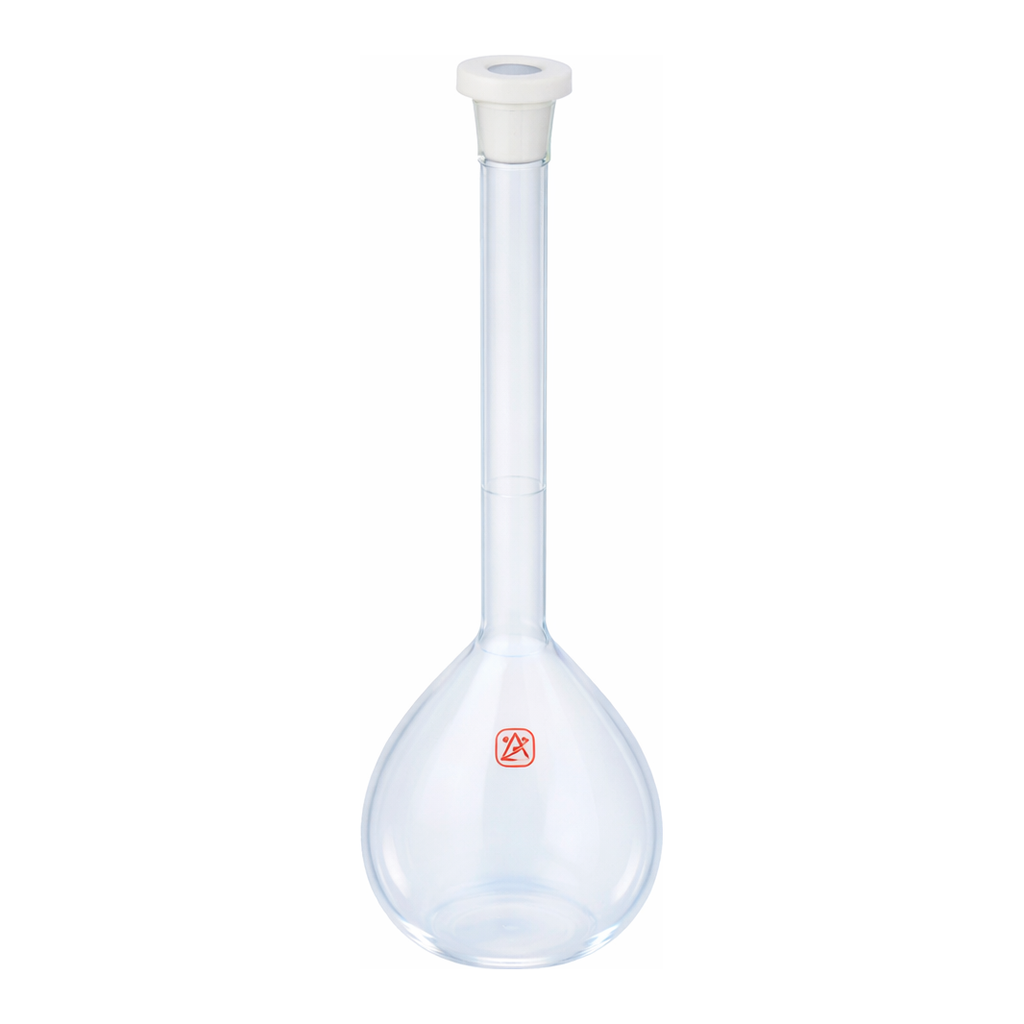 Merck Aldrich Essentials volumetric flask, Class A, meets DIN ISO-1042
