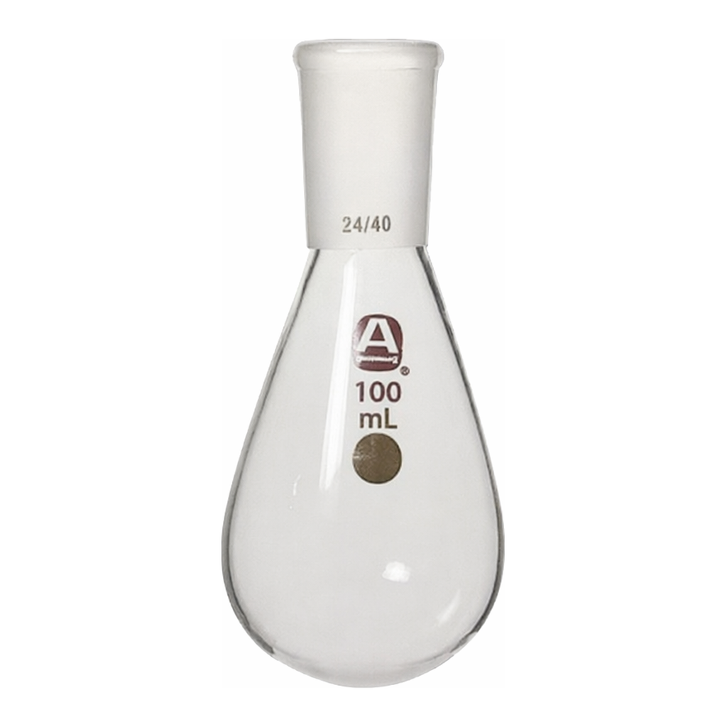 Merck Aldrich evaporating flask, pear-shaped