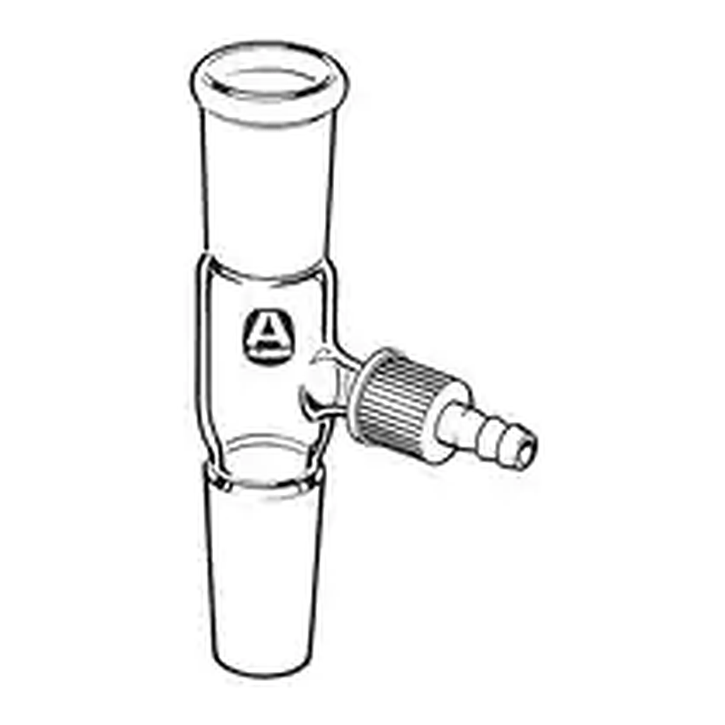Merck Aldrich gas-inlet adapter with SafetyBarb hose connector