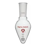 Merck Aldrich pear-shaped flask