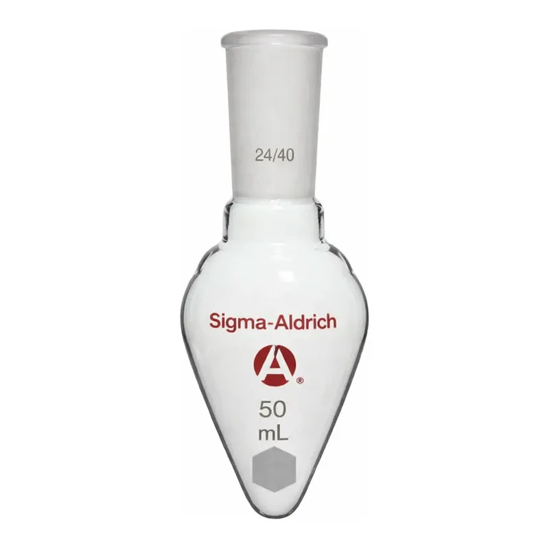Merck Aldrich pear-shaped flask