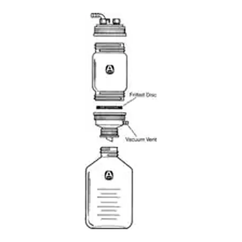 Merck Aldrich pressure filter/drying funnel assemblies with removable fritted disc
