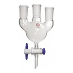 Merck Aldrich three-neck flask with bottom outlet