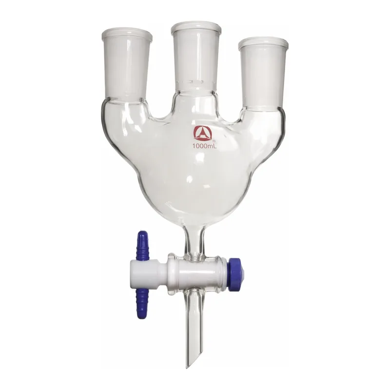 Merck Aldrich three-neck flask with bottom outlet