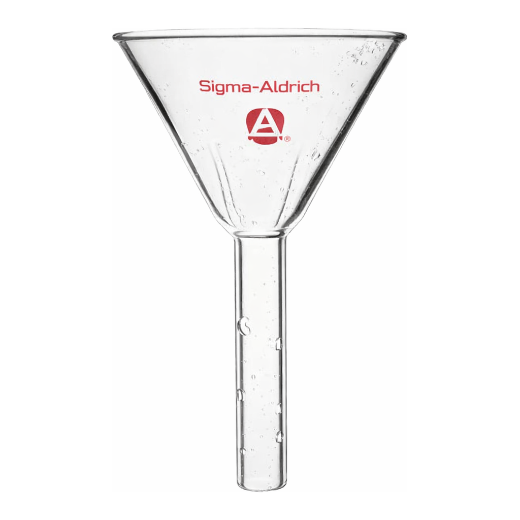 Merck Aldrich solvent-pouring funnel